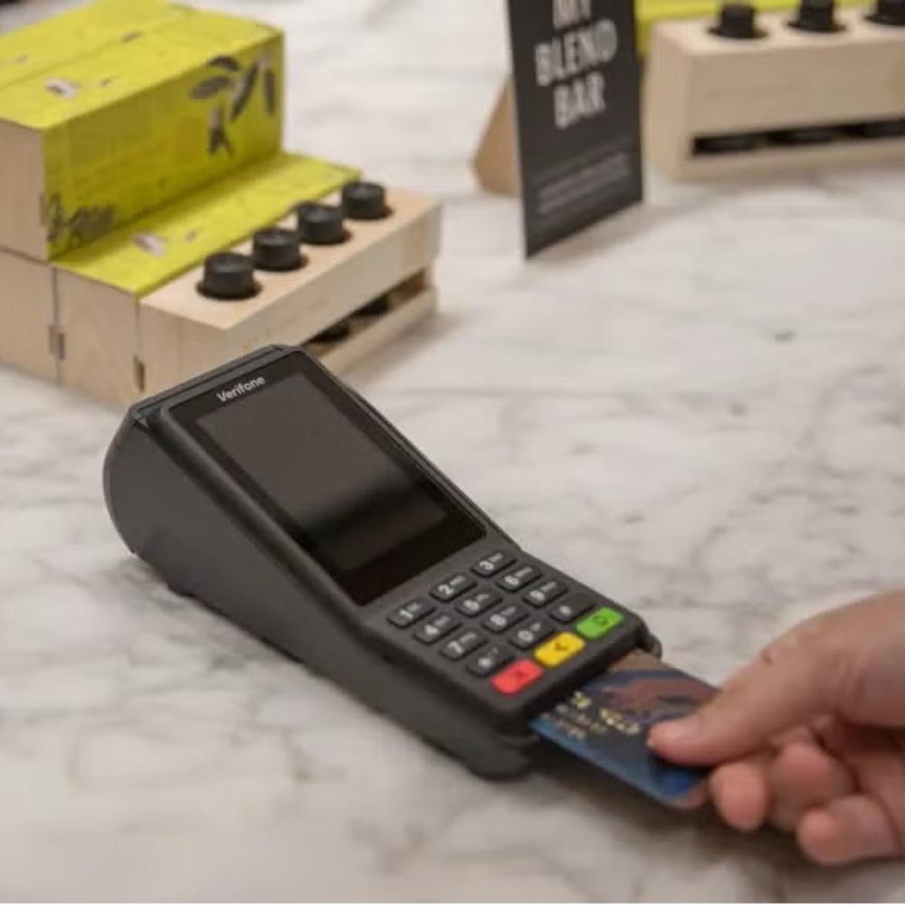 Verifone POS Credit Card Processing 
Swipe/Tap Machine Like New